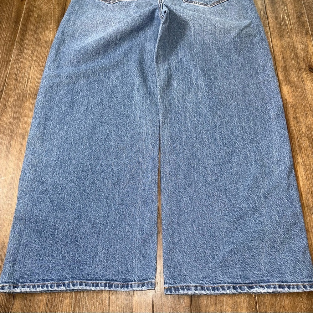 Habitual Easton Wide Leg High Rise Crop Jeans Size 8/29 braid - Picture 12 of 12
